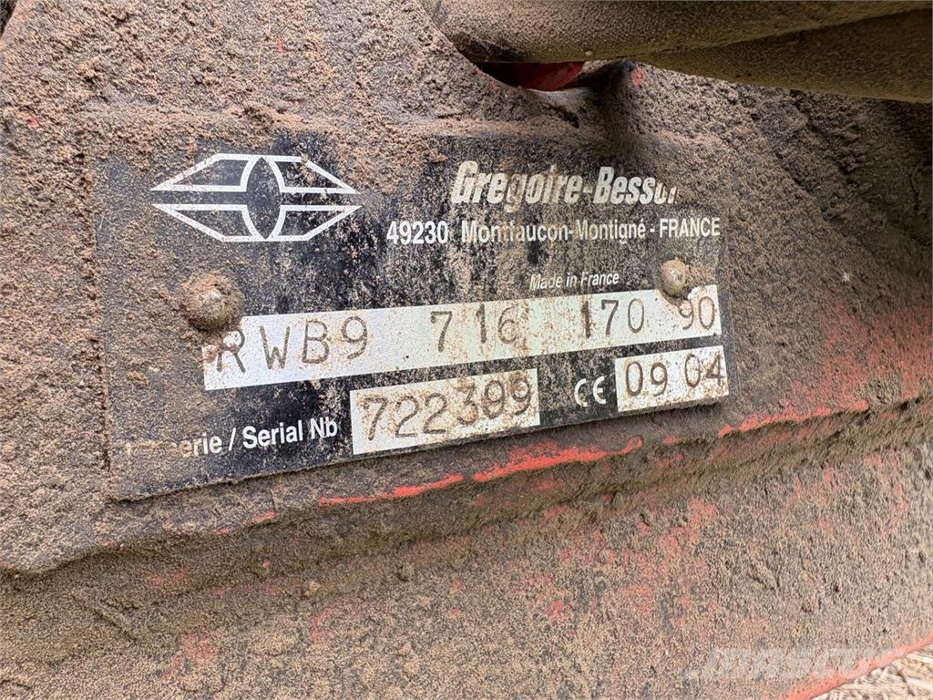 Gregoire BESSON RWB9 Звичайні плуги