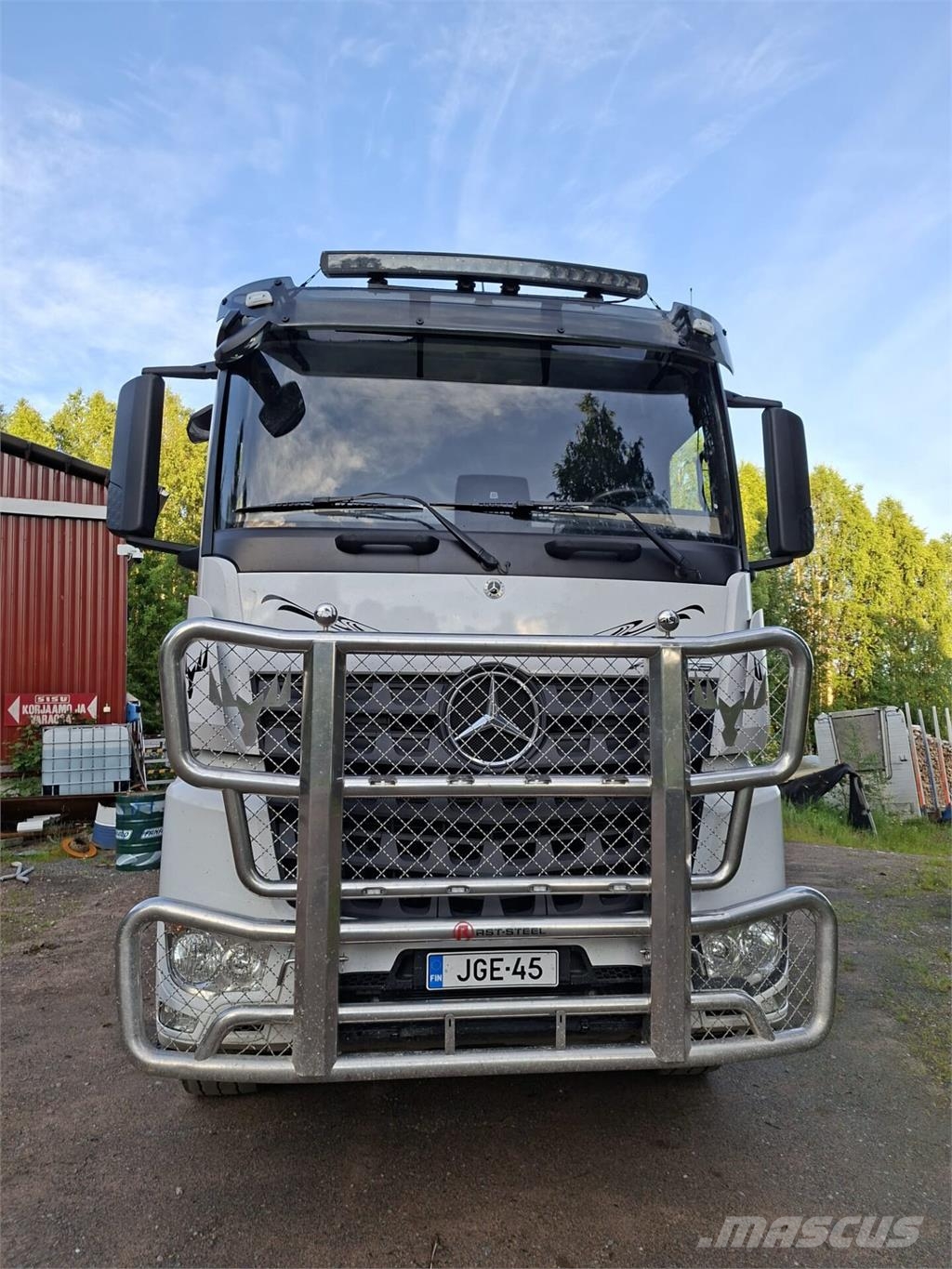 Mercedes-Benz Arocs Transporte de madera