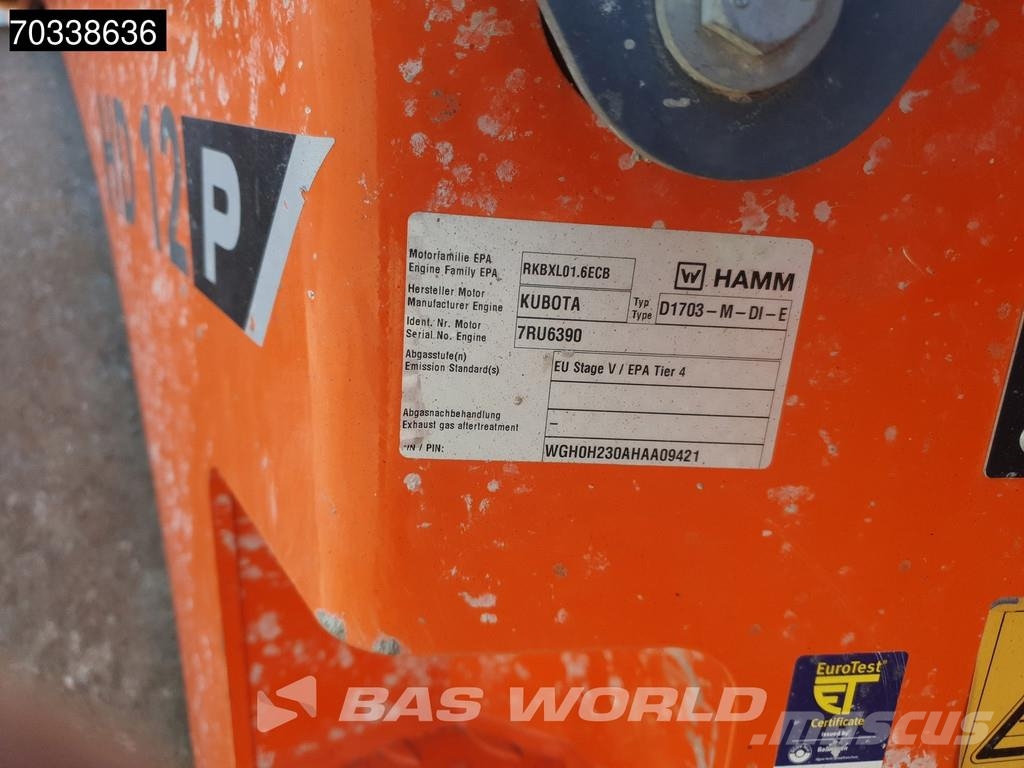 Hamm HD12 VV Dvojni valjarji