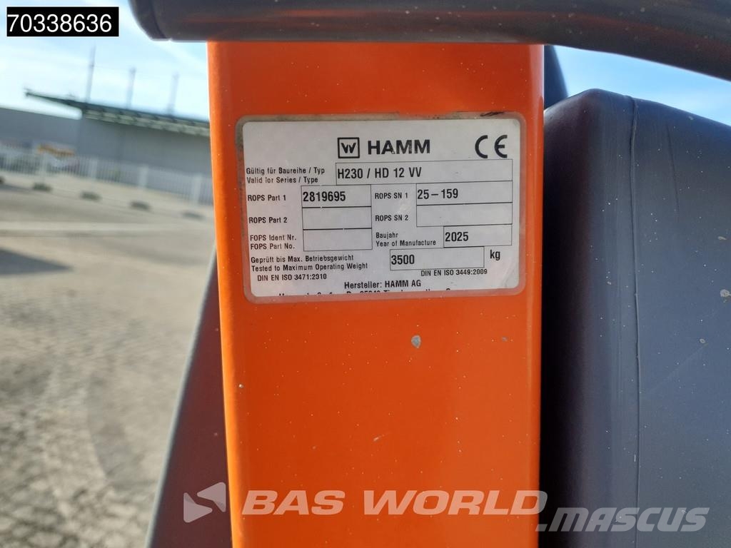 Hamm HD12 VV Dvojni valjarji