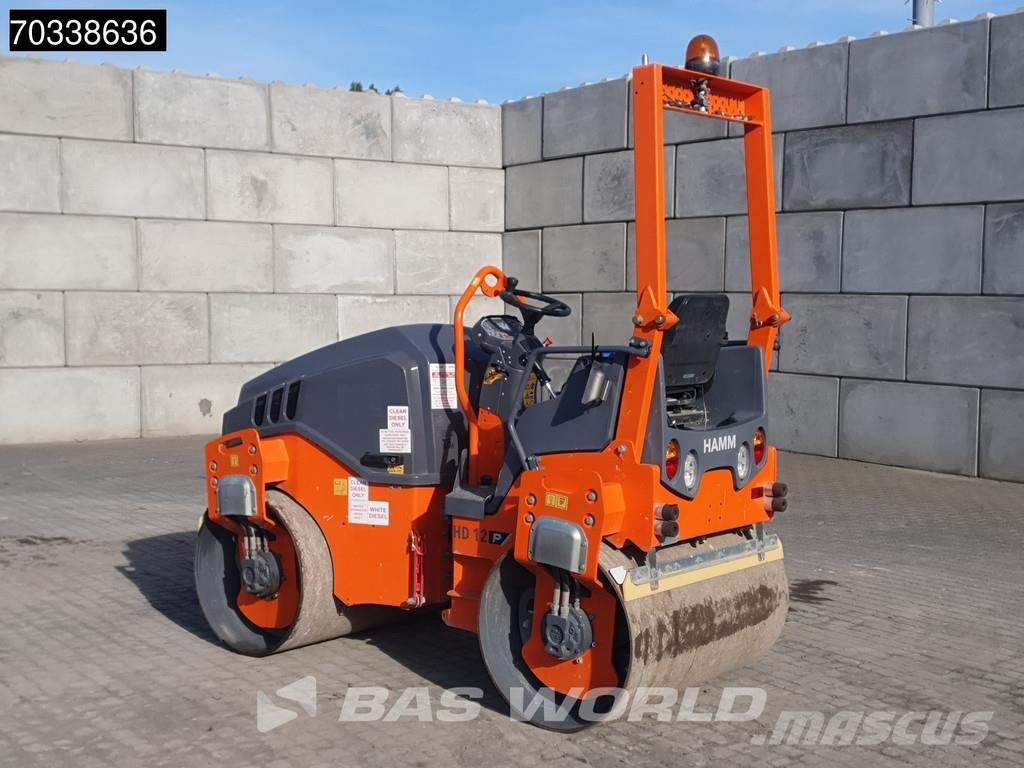 Hamm HD12 VV EPA / CE مداحل ثنائية الاسطوانة