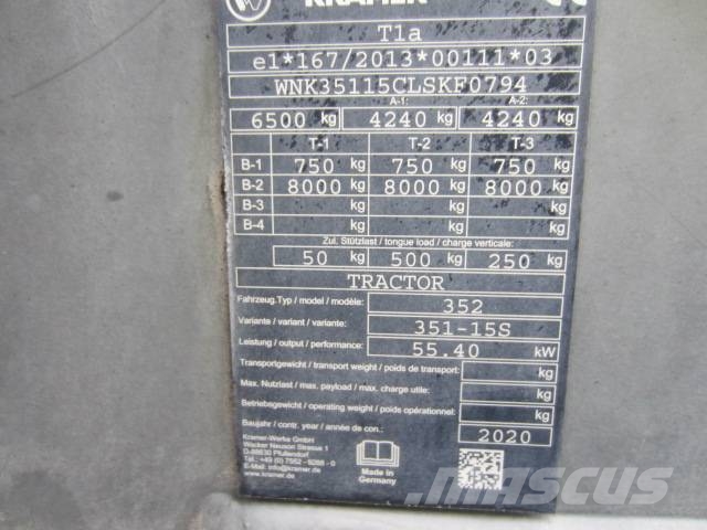 Kramer 8085 Radlader