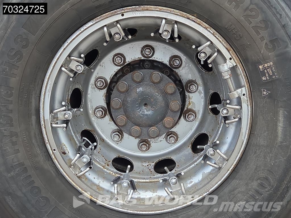 Mercedes-Benz Actros 2533 6X2 Meiller AK 16 MT Absetzkipper stee Nostovarsi-vaihtolavakuorma-autot