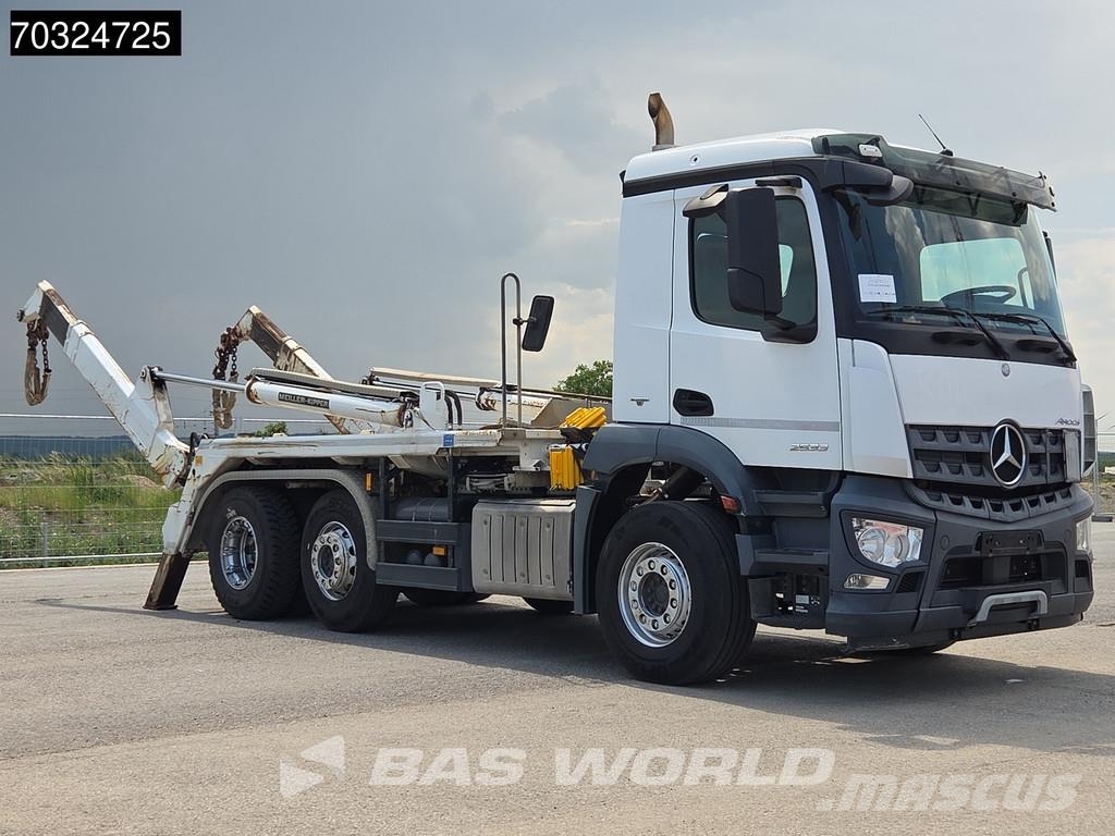 Mercedes-Benz Actros 2533 6X2 Meiller AK 16 MT Absetzkipper stee Nostovarsi-vaihtolavakuorma-autot