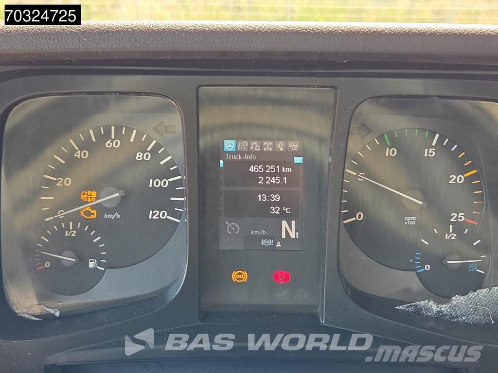 Mercedes-Benz Actros 2533 6X2 Meiller AK 16 MT Absetzkipper stee Nostovarsi-vaihtolavakuorma-autot