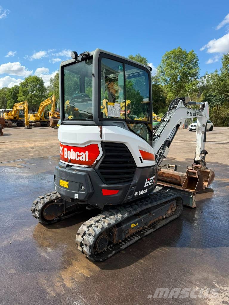 Bobcat E 27Z // BJ.: 2018 /884H/SW/3 Löffel Minikaivukoneet < 7t