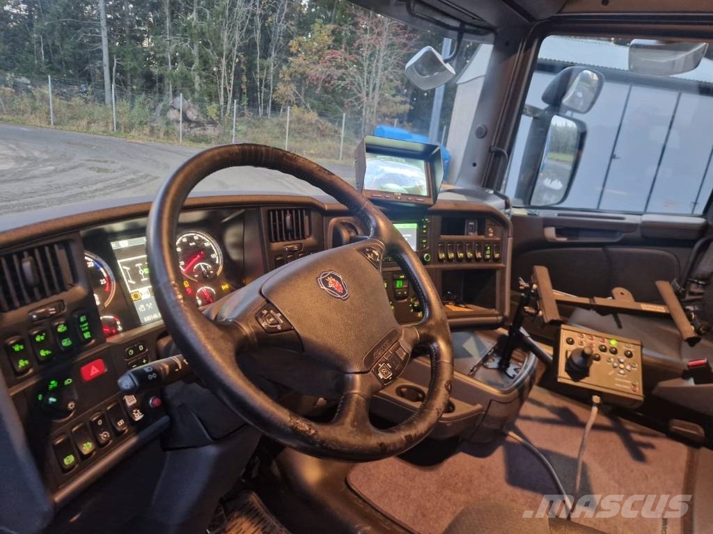 Scania R 580 LB Picadores de madeira