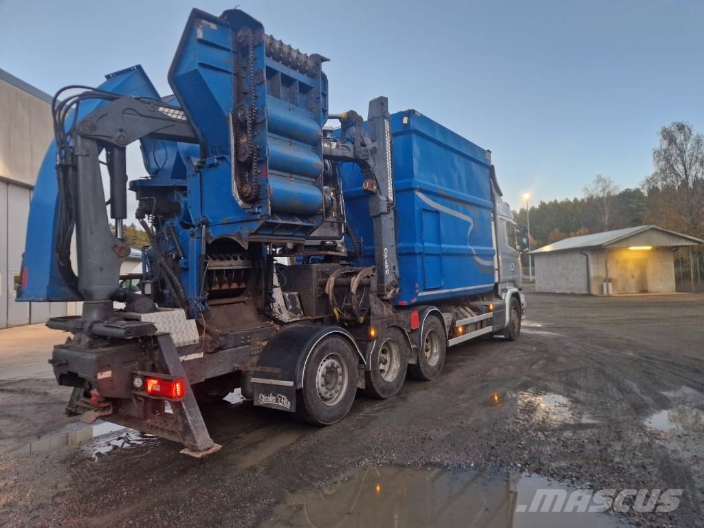 Scania R 580 LB Picadores de madeira