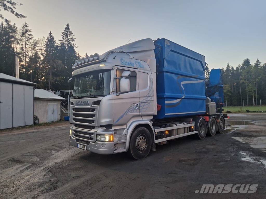 Scania R 580 LB Picadores de madeira