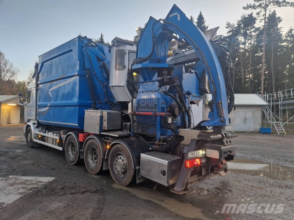 Scania R 580 LB Picadores de madeira