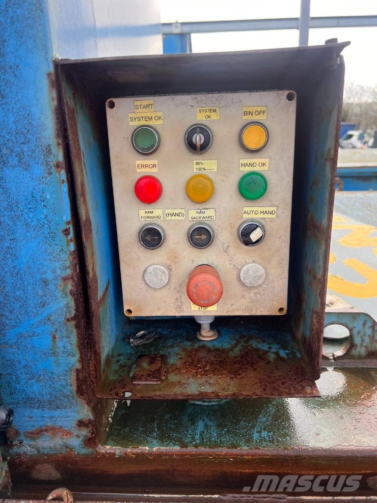 Compoman Skip Compactor Prügipressid