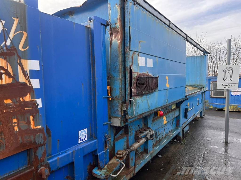 Compoman Skip Compactor Prügipressid
