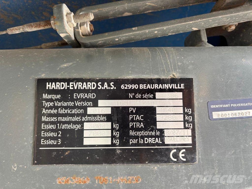Evrard Meteor 4200 / 36m / 14 000ha Slepesprøyter