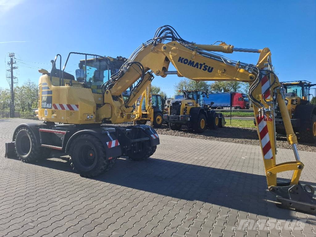 Komatsu PW 118 MR-11 Εκσκαφείς με τροχούς - λάστιχα