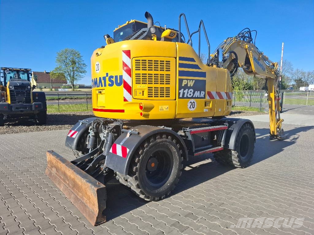 Komatsu PW 118 MR-11 Εκσκαφείς με τροχούς - λάστιχα