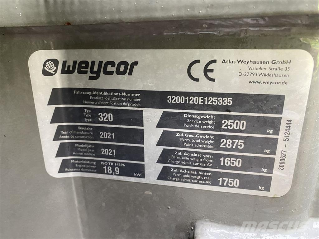Weycor AR320 Cab Pale multiuso