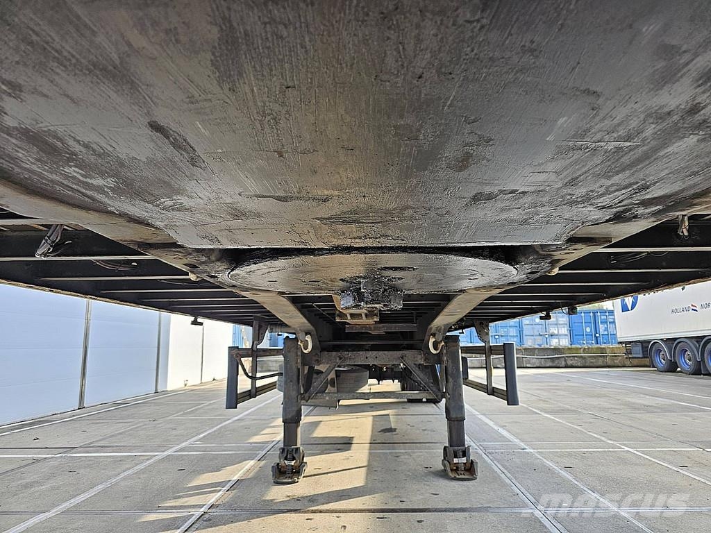 Groenewegen DRO-12-20 B CITY 2 AXEL STEER LIFT Noslēgtās piekabes