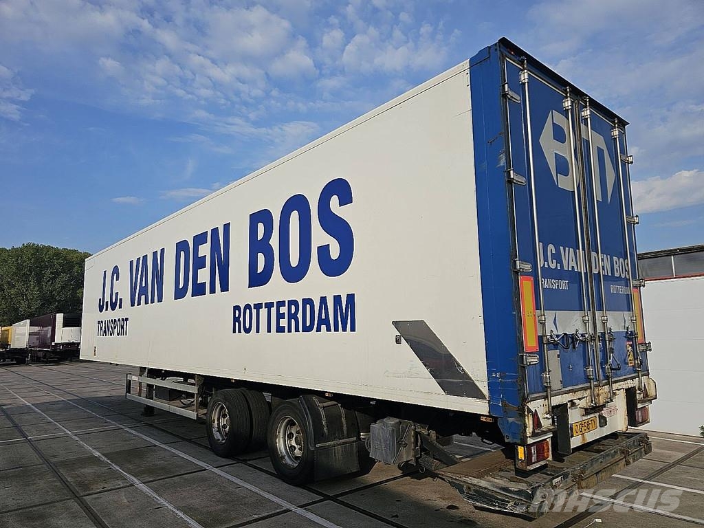 Groenewegen DRO-12-20 B CITY 2 AXEL STEER LIFT Noslēgtās piekabes