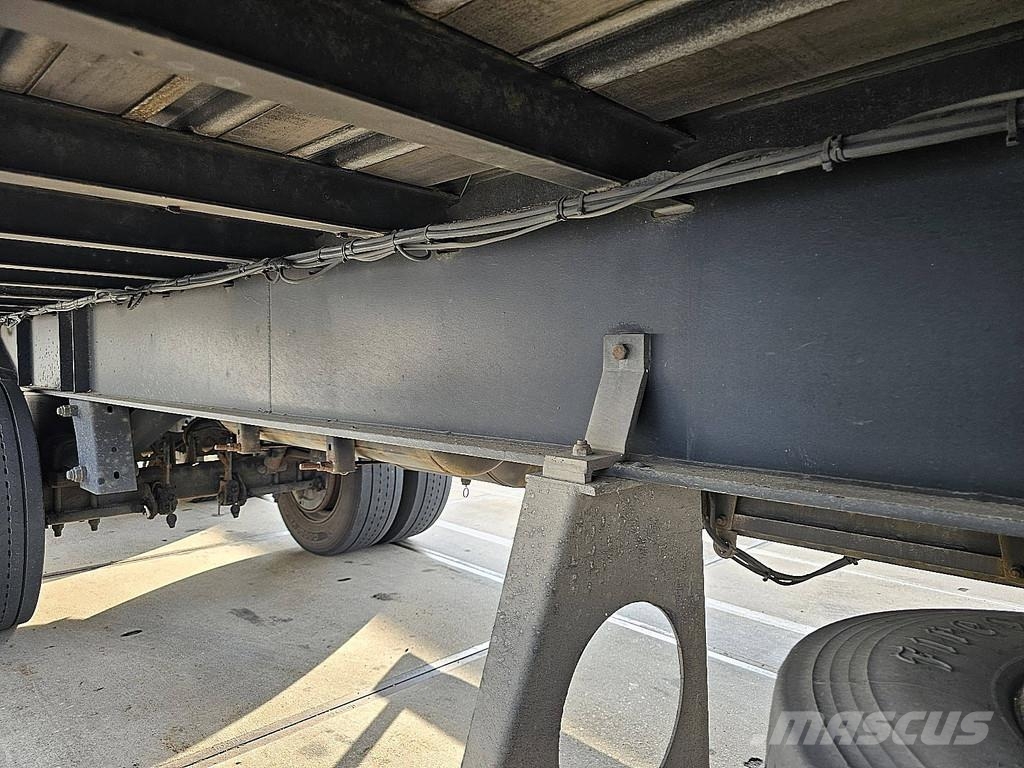 Groenewegen DRO-12-20 B CITY 2 AXEL STEER LIFT Noslēgtās piekabes