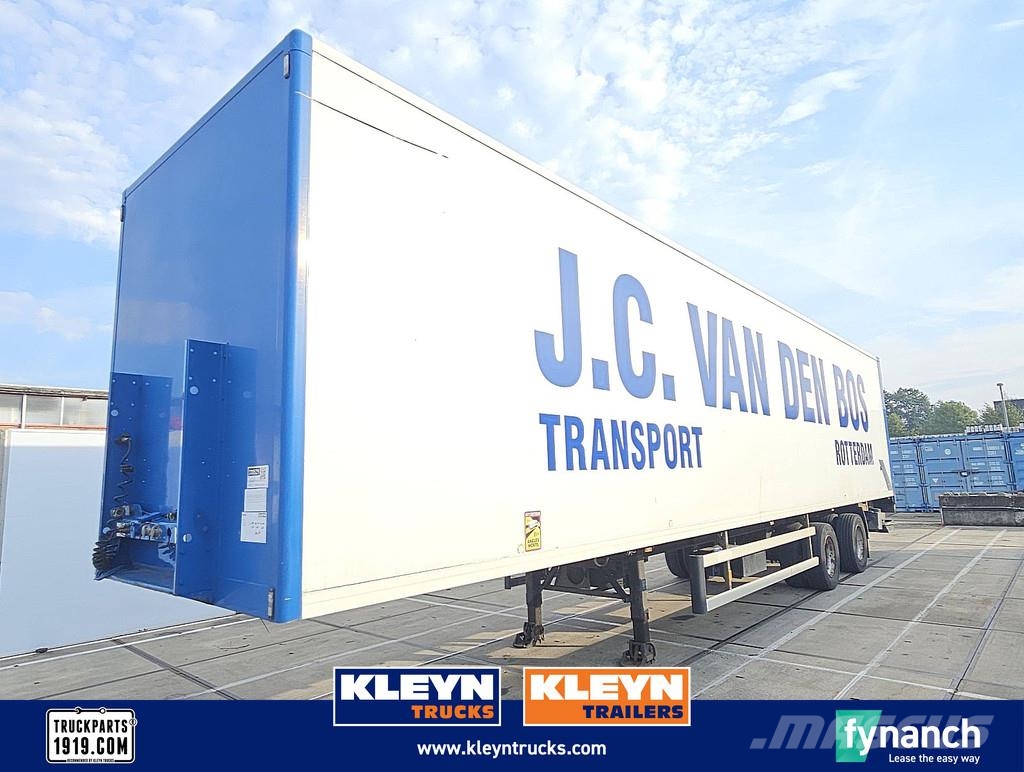 Groenewegen DRO-12-20 B CITY 2 AXEL STEER LIFT Noslēgtās piekabes