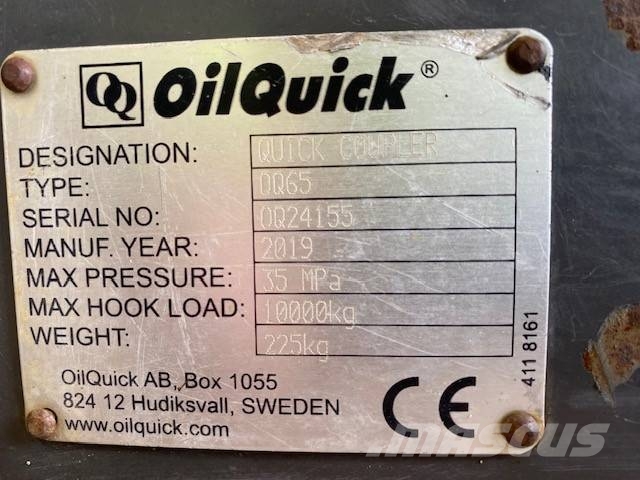 OilQuick (5741) gebr. SW OilQuick OQ 65 백호