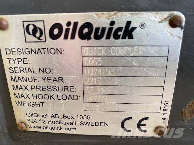 OilQuick (5741) gebr. SW OilQuick OQ 65 백호