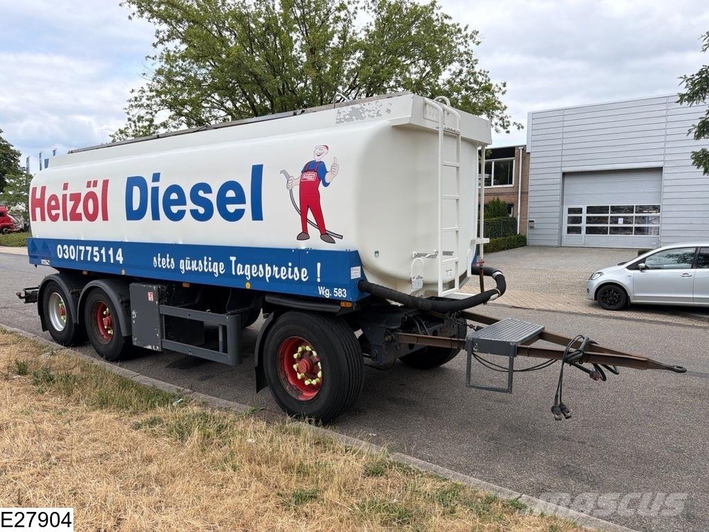 Esterer Tank 24200 L, 3 Comp, Fuel Tsisternhaagised