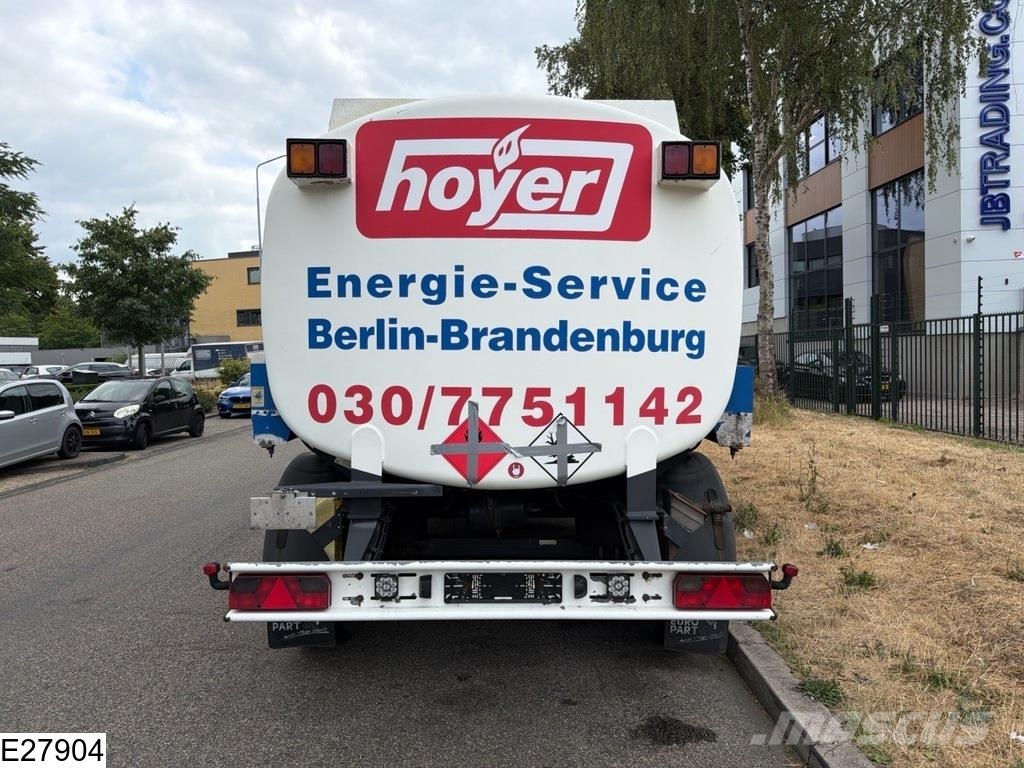 Esterer Tank 24200 L, 3 Comp, Fuel Tsisternhaagised