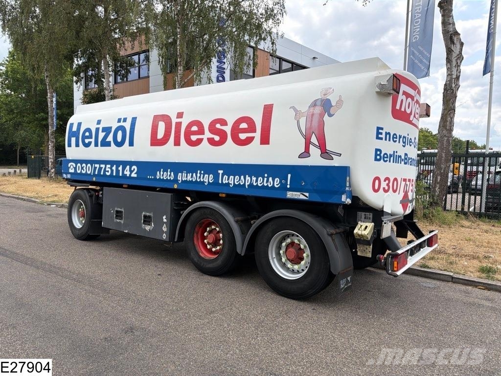 Esterer Tank 24200 L, 3 Comp, Fuel Tsisternhaagised