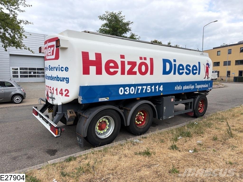 Esterer Tank 24200 L, 3 Comp, Fuel Tsisternhaagised