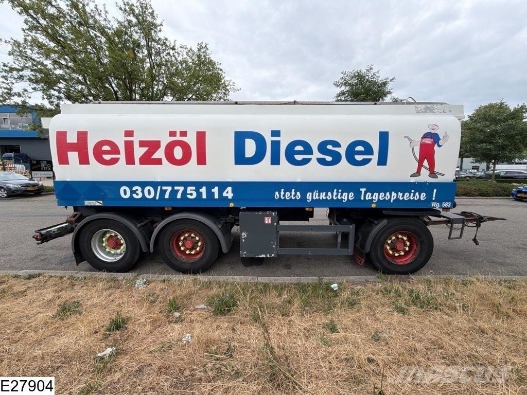 Esterer Tank 24200 L, 3 Comp, Fuel Tsisternhaagised