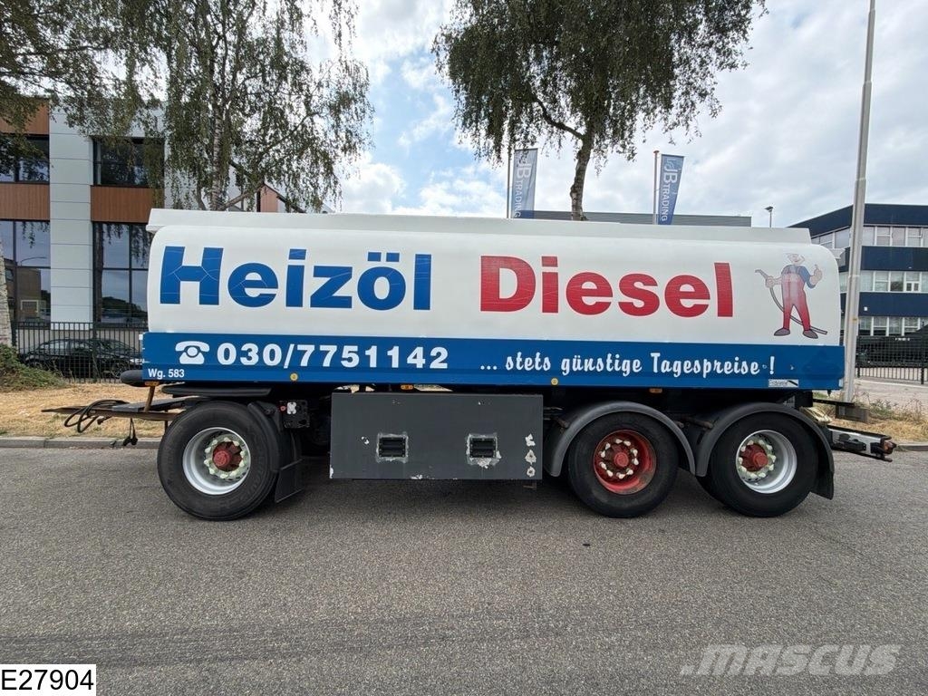 Esterer Tank 24200 L, 3 Comp, Fuel Tsisternhaagised