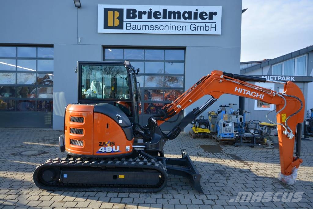Hitachi ZX 48 U-6 حفارات صغيرة أقل من 7 طن (حفارات صغيرة)