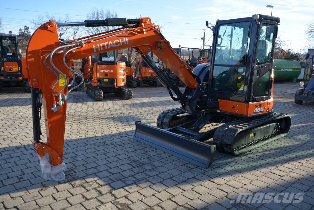 Hitachi ZX 48 U-6 حفارات صغيرة أقل من 7 طن (حفارات صغيرة)