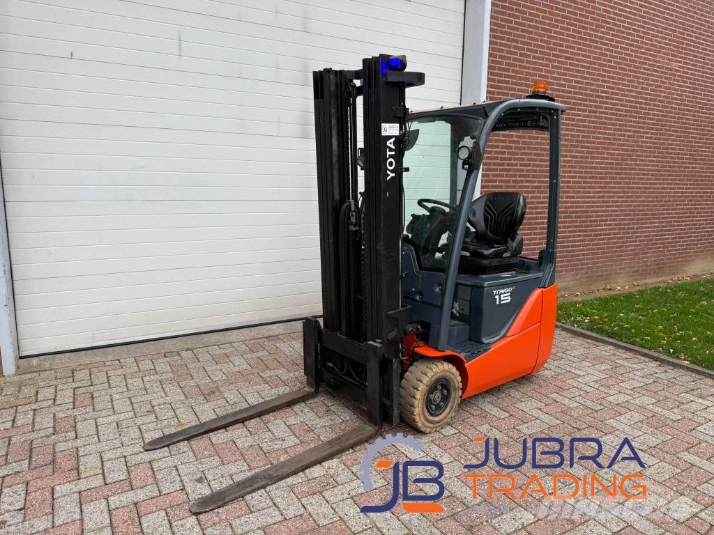 Toyota 8FBE15T Elektriske trucker