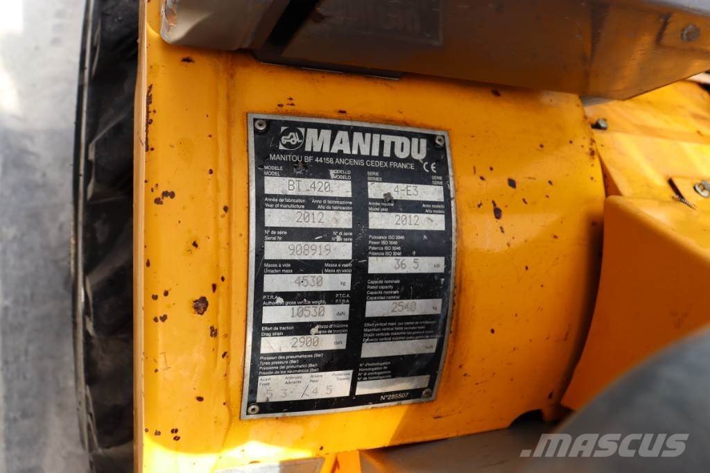 Manitou BT 420 Telescopic handlers
