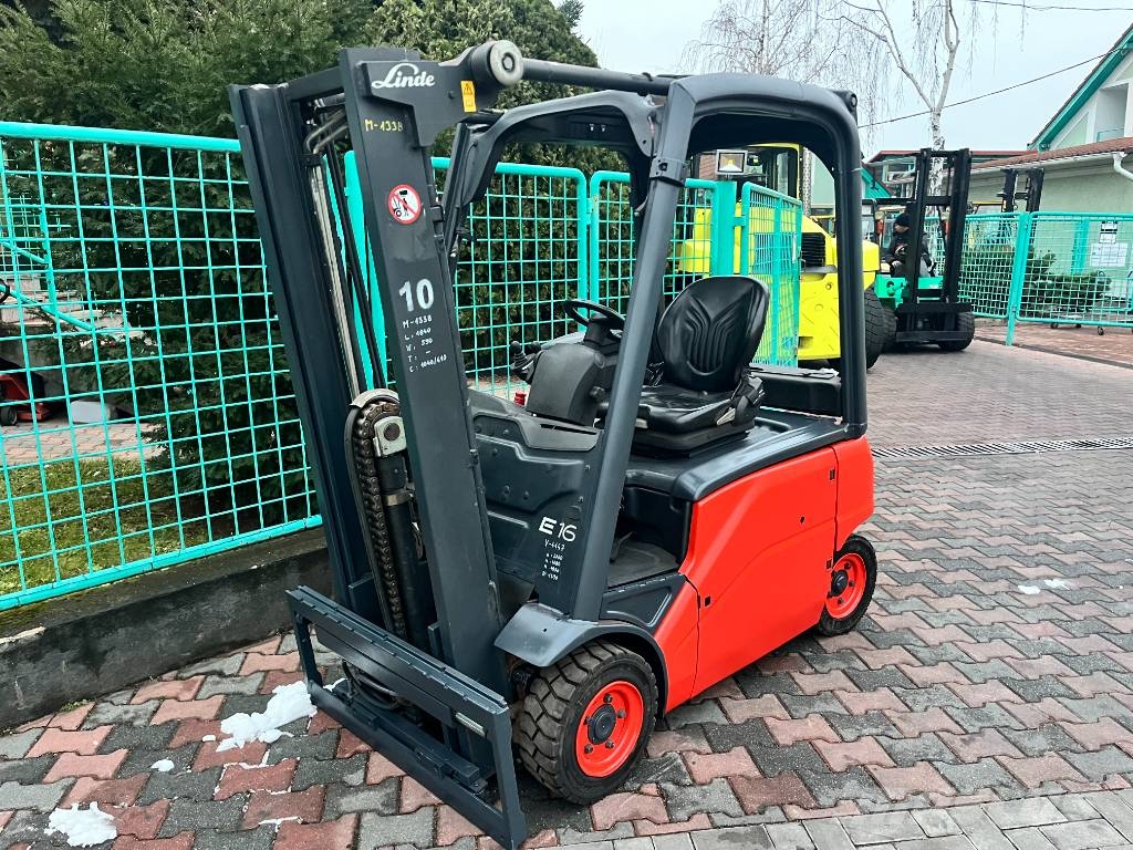 Linde E16P-1 V-4147 OB Elektromos targoncák