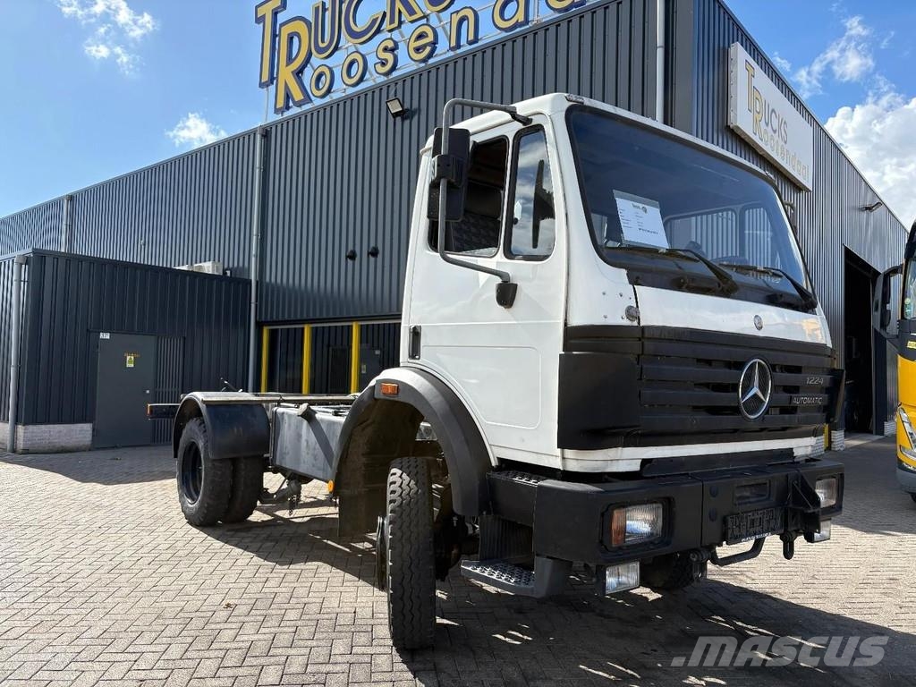 Mercedes-Benz SK  1224 + 4X4 + 14173 KM + EURO 2 + retarder + pt Camiones chasis