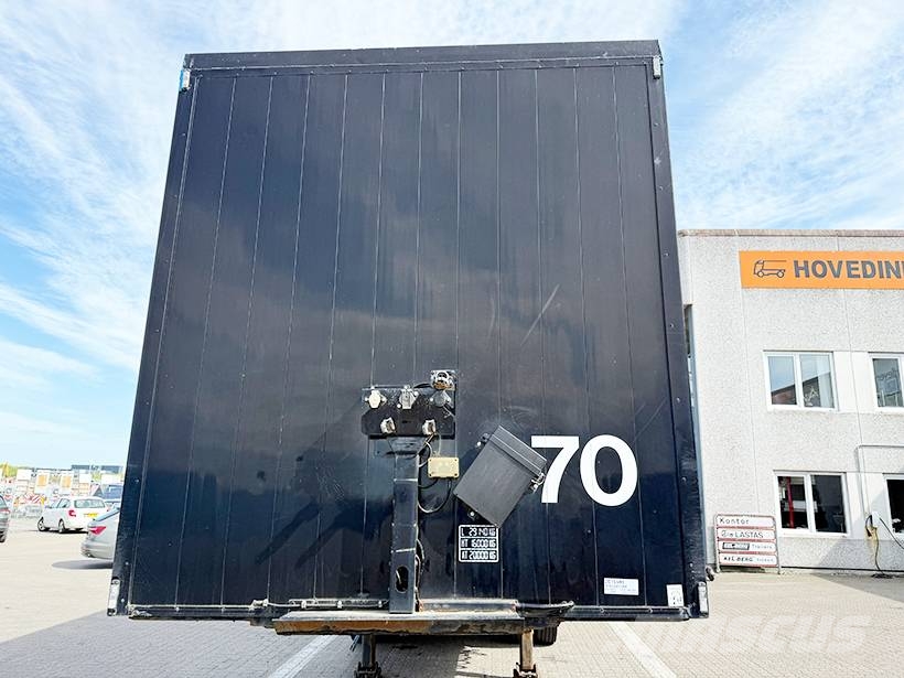 Kel-Berg 2 axle Link Box trailer / Link-Kofferauflieger Gesloten opleggers
