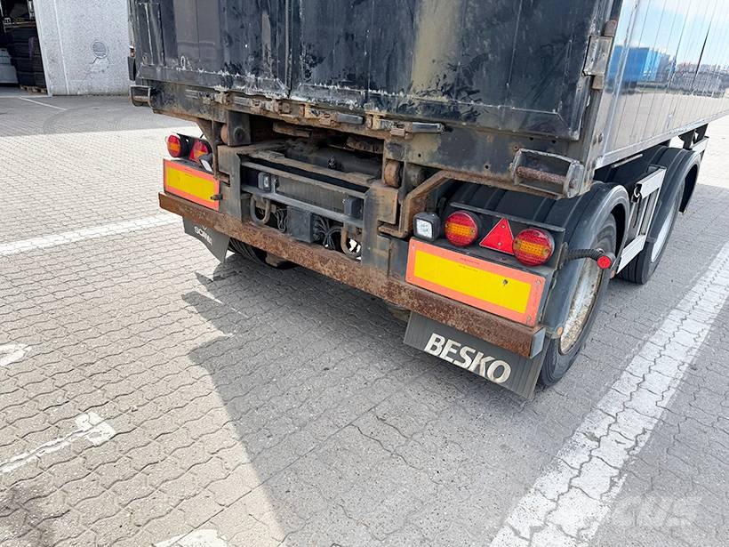 Kel-Berg 2 axle Link Box trailer / Link-Kofferauflieger Gesloten opleggers
