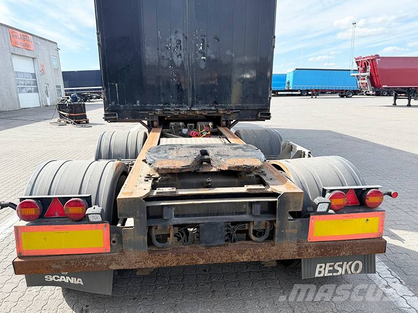 Kel-Berg 2 axle Link Box trailer / Link-Kofferauflieger Gesloten opleggers