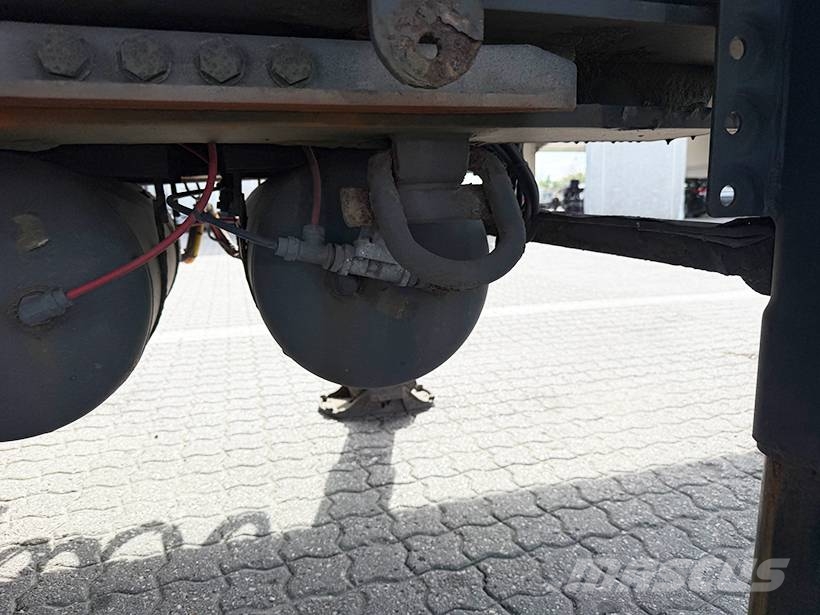 Kel-Berg 2 axle Link Box trailer / Link-Kofferauflieger Gesloten opleggers