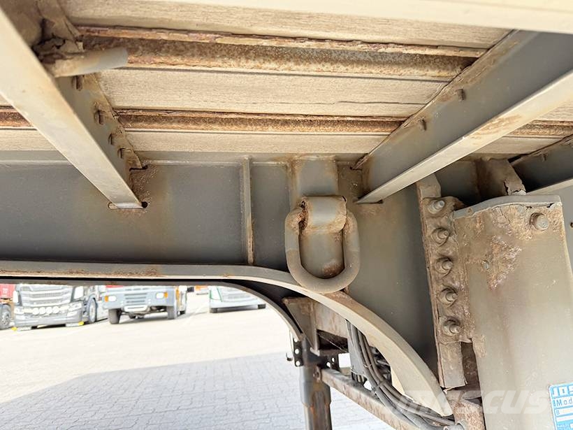 Kel-Berg 2 axle Link Box trailer / Link-Kofferauflieger Gesloten opleggers