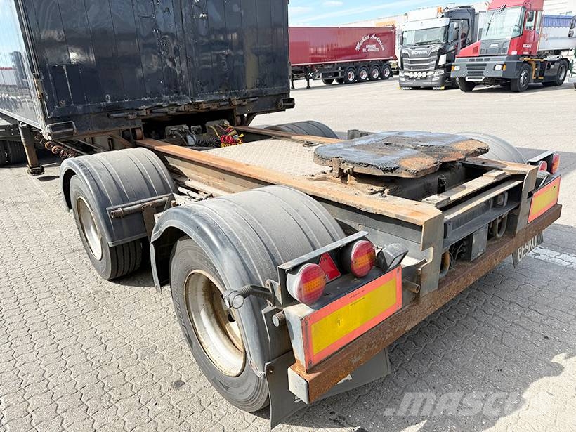 Kel-Berg 2 axle Link Box trailer / Link-Kofferauflieger Gesloten opleggers