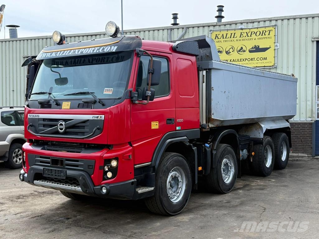 Volvo FMX 500 Heavy Duty Kipper 8x4 Full Steel Susepsnio Bañeras basculantes usadas