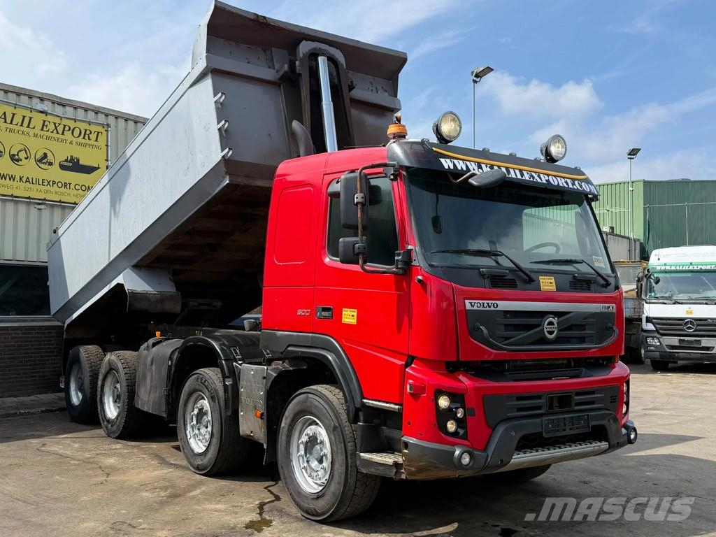 Volvo FMX 500 Heavy Duty Kipper 8x4 Full Steel Susepsnio Bañeras basculantes usadas