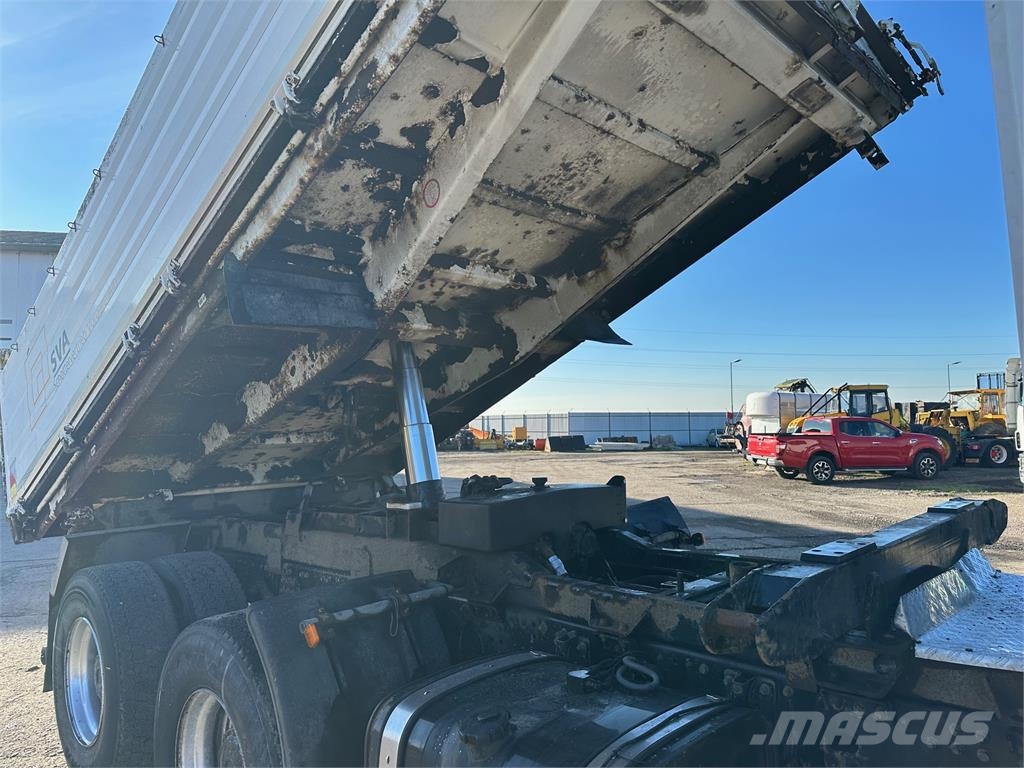 MAN TGA 26.480 6x4 threesided strickling 10m3, 697 Kipper