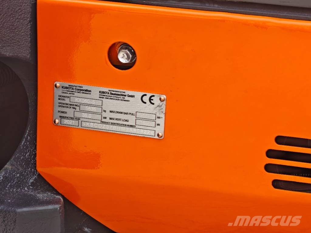 Kubota KX 060-5 mini excavator Εκσκαφάκι (διαβολάκι) < 7t