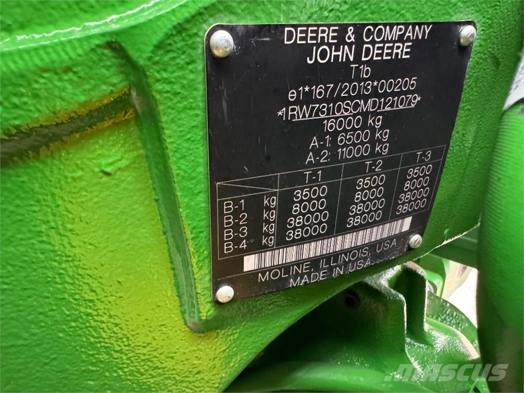 John Deere 7R 310 Traktorid