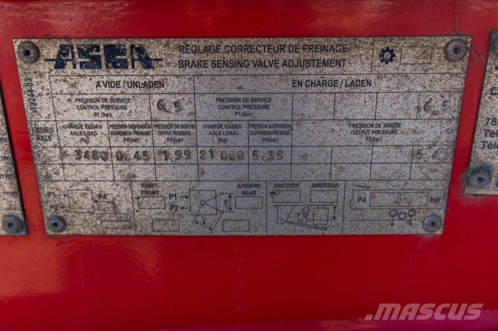 Asca BI-TRAIN 20''+ SELLETTE/FIFTH WHEEL Wissellaadbakken